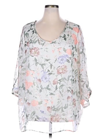 Studio 1886 3/4 Sleeve Blouse (view 1)