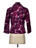 Dana Buchman Print Purple Jacket Size 2 - photo 2