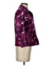 Dana Buchman Print Purple Jacket Size 2 - photo 4
