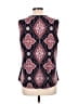Diana Belle Blue Sleeveless Blouse Size L - photo 2