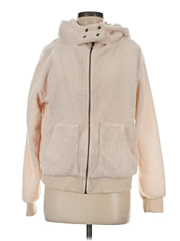 Porridge Zip Up Hoodie (view 1)