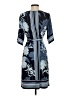 Studio One Print Blue Casual Dress Size S - photo 2