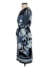 Studio One Print Blue Casual Dress Size S - photo 5