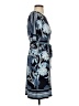 Studio One Print Blue Casual Dress Size S - photo 4
