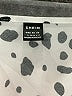 Shein 100% Polyester Animal Print White Short Sleeve Blouse Size L - photo 7