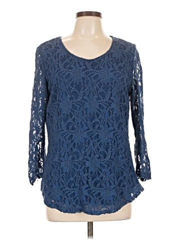 Draper's & Damon's 3/4 Sleeve Blouse (view 1)