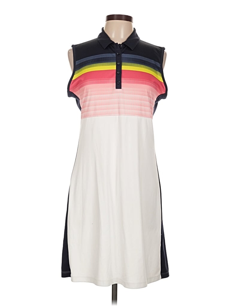 Pre-owned Callaway Casual Dress In White