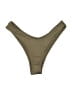 TAN + LINES Solid Tan Swimsuit Bottoms Size S - photo 1