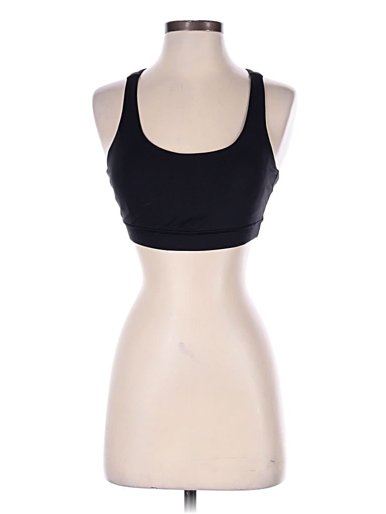 Pre-owned Lululemon Athletica Sports Bra In Black