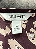 Nine West 100% Polyester Black Long Sleeve Blouse Size M - photo 7