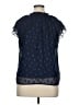 I.C. By Connie K Blue Sleeveless Blouse Size XL - photo 2