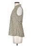 CAbi 100% Polyester Ivory Sleeveless Blouse Size XS - photo 5