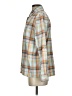 Ascend Plaid Teal Long Sleeve Blouse Size S - photo 5