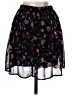 Hollister 100% Polyester Paisley Black Casual Skirt Size XS - photo 2