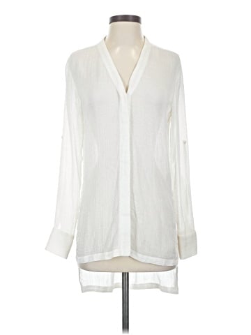 Helmut Lang Long Sleeve Blouse (view 1)