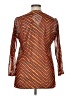 Unbranded Orange Long Sleeve Blouse Size EU 46 / US 16 - photo 2