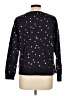 Boden 100% Cotton Polka Dots Black Blue Pullover Sweater Size L - photo 2