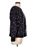 Boden 100% Cotton Polka Dots Black Blue Pullover Sweater Size L - photo 4
