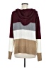 Unbranded Color Block Burgundy Cardigan Size M - photo 2