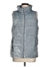 Ann Taylor LOFT Blue Silver Vest Size M - photo 1