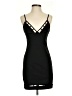 ANGL Solid Black Cocktail Dress Size S - photo 1