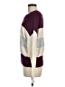 Lucky Brand Color Block Burgundy Pullover Sweater Size M - photo 5
