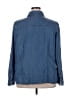 Ginger by Stella + Ginger 100% Lyocell Blue Long Sleeve Button-Down Shirt Size 2X - photo 2
