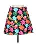 Assorted Brands 100% Polyester Tropical Black Casual Skirt Size XS - photo 1