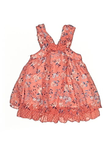 Satin Flowers Dress (view 1)