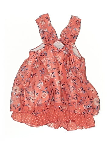 Satin Flowers Dress (view 2)