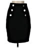 H&M Solid Black Formal Skirt Size 0 - photo 1