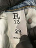 R13 Solid Blue Jeans Size 29 waist - photo 7