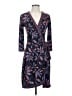 BCBGMAXAZRIA Print Blue Casual Dress Size XS - photo 1