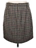 J.Crew 100% Wool Houndstooth Brown Wool Skirt Size 4 - photo 2