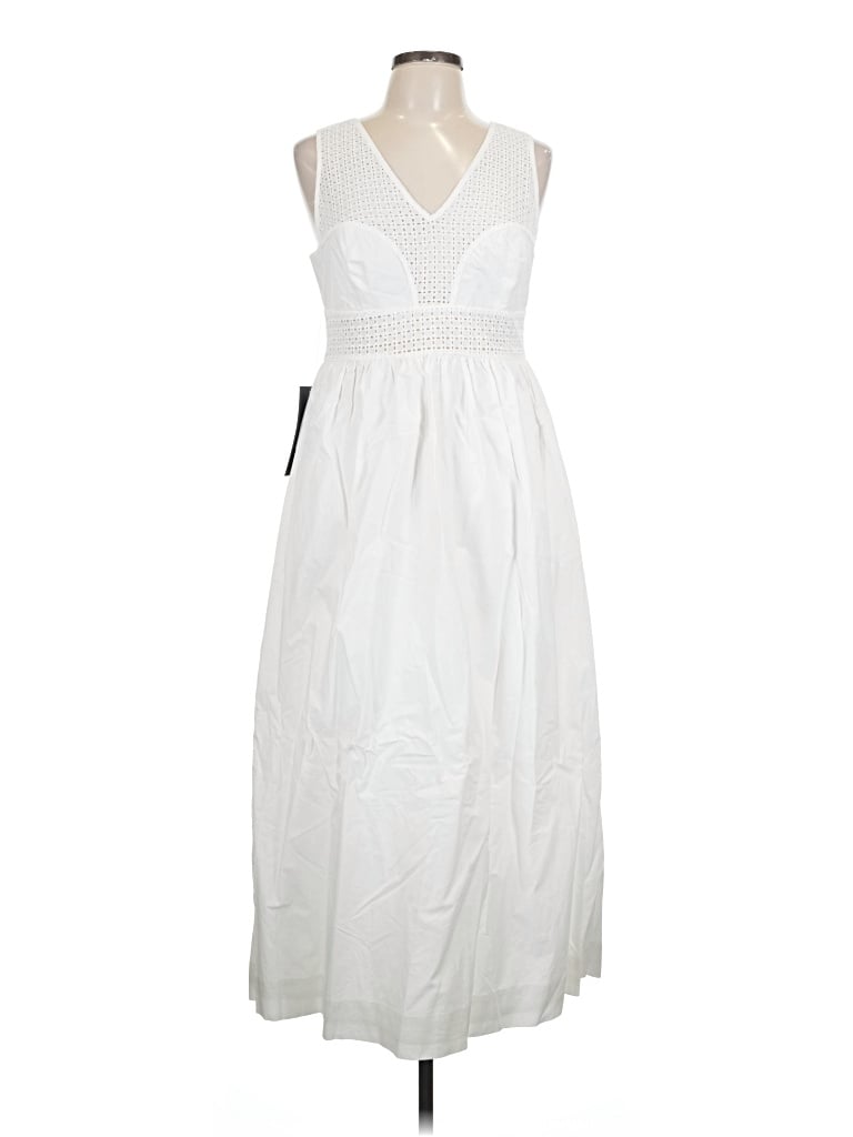 Pre-owned Tuckernuck Casual Dress In White