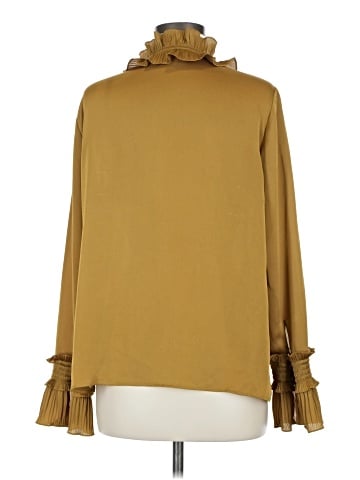 Lafayette 148 New York Long Sleeve Blouse (view 2)
