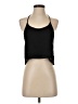 B.L.Q. 100% Rayon Black Sleeveless Blouse Size 1 - photo 1
