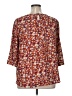 Glamorous 100% Polyester Orange 3/4 Sleeve Blouse Size XL - photo 2