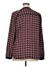 41Hawthorn 100% Polyester Burgundy Long Sleeve Blouse Size XL - photo 2