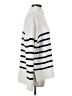 Bluivy Stripes White Pullover Sweater Size S - photo 4