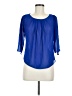 A'gaci Blue 3/4 Sleeve Blouse One size - photo 1