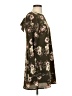 Dee Elly 100% Polyester Floral Brown Casual Dress Size S - photo 4