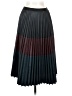 BCBGMAXAZRIA 100% Polyurethane Color Block Black Casual Skirt Size XXS - photo 1