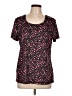 Exertek 100% Polyester Tweed Pink Short Sleeve T-Shirt Size L - photo 1