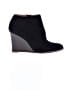 Halogen 100% Leather Black Wedges Size 8 1/2 - photo 1