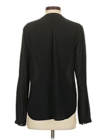 Ann Taylor Long Sleeve Silk Top (view 2)