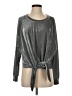RD Style Metallic Gray Cardigan Size S - photo 1