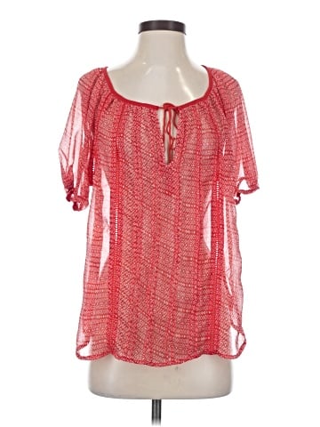Mango Short Sleeve Blouse (view 1)
