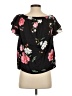 Old Navy 100% Modal Black Short Sleeve Blouse Size S - photo 2