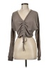 Shein 100% Polyester Gray Pullover Sweater Size 6 - photo 1